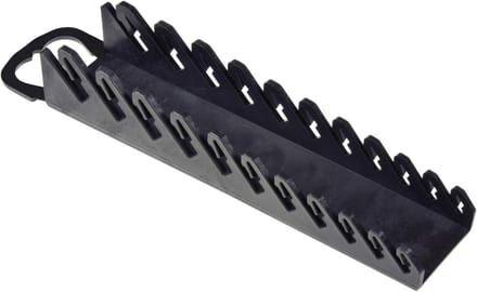 Stubby moersleutel organizer met 11 gereedschappen - Zwart