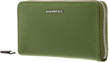 MANDARINA DUCK Portemonnee Hunter Zip Around Wallet Sphagnum Groene