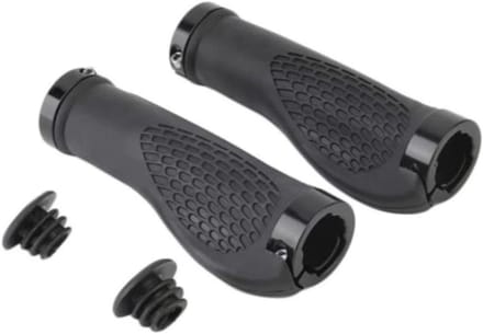 Fietshandvatten - Stuurgrepen - Comfortabel Fietsen - Antislip Rubber - 2 stuks - Zwart