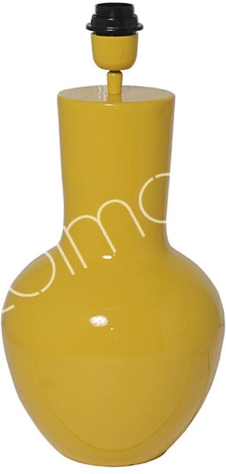 Colmore by Diga Tafellamp zonneschijn geel emaille IR 25x25x48