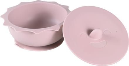 Sproudsy Kom Clouds – Zuignap – Kinderservies - Baby – Rose