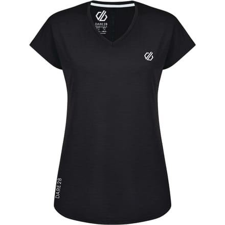 Dare 2b Dames/dames Actief T-Shirt (Zwart)