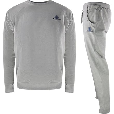 Aquascutum Iconic Crest Crew Neck Grijze Trackset
