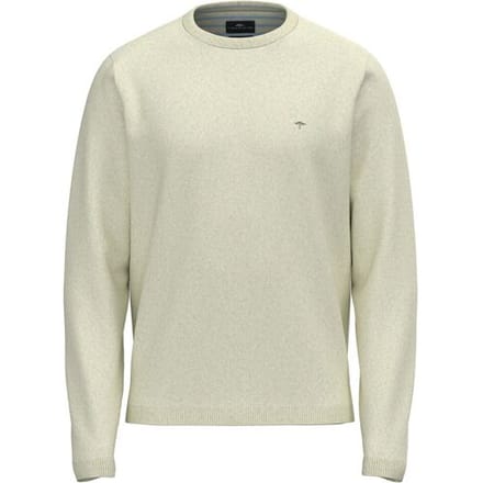 Fynch-Hatton Trui O-Neck Light Air Cotton New Off White / male