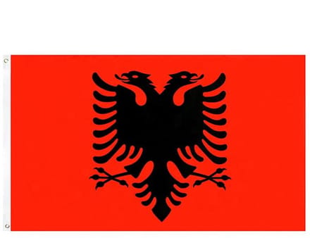 Go Go Gadget - Albanese Vlag - 90x150cm - Albanië