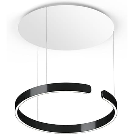 Occhio Mito Sospeso 60 up Hanglamp - black phantom - variabel - met Occhio Air - table/wide