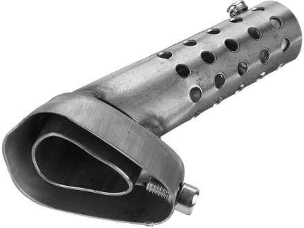 Cosensi - Motorcycle Exhaust - Db Killer - Verstelbare Silencer - Zilver - Universeel - Geschikt voor hexagonale dempers - 127mm