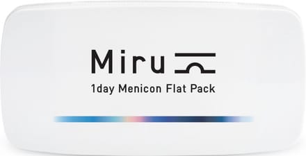 Miru 1day Flat Pack - S +1,25 - daglens - 30-pack - BC 8.60 / DIA 14.2