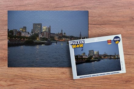 Puzzel Hamburg - Stad - Haven - Legpuzzel - Puzzel 1000 stukjes volwassenen