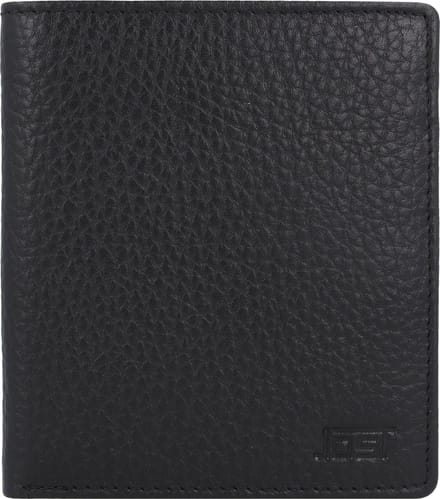 Jost Stockholm Portemonnee Leer 10.5 cm - Jongens - Horizontaal - schwarz