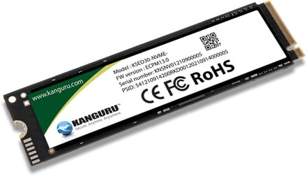 Kanguru – Defender SED30 – 2 TB – M.2 NVMe – Self-Encrypting SSD – Secure Firmware - Opal Compliant - Zwart