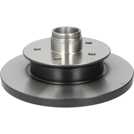 Remschijf TRW DF2587 voorkant, compleet, 1 Stuk