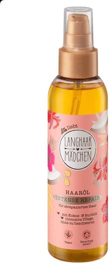 Langhaarmädchen haarolie intense repair 150ml