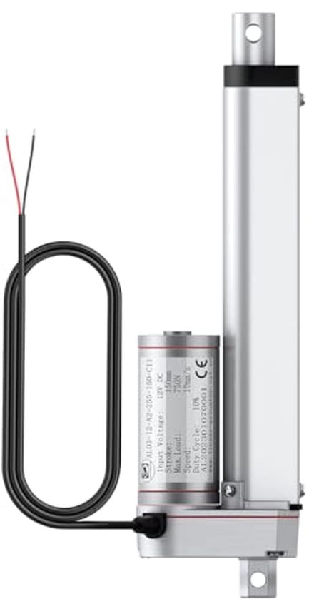 Verstelbare lineaire actuator 750N - Elektrische motor DC 12V - 150mm