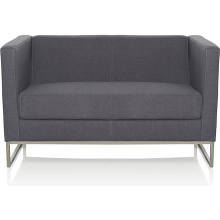 Barbados | 2-Zits - Lounge bank / sofa Donkergrijs