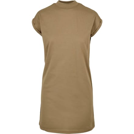 Urban Classics - Turtle Extended Shoulder Korte jurk - M - Groen
