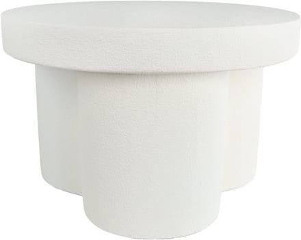 Van Manen bijzettafel speelgoed creme metaal 54x54x34cm decoratief.