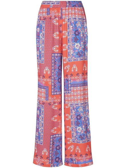 Straight Fit-broek Van Peter Hahn multicolour