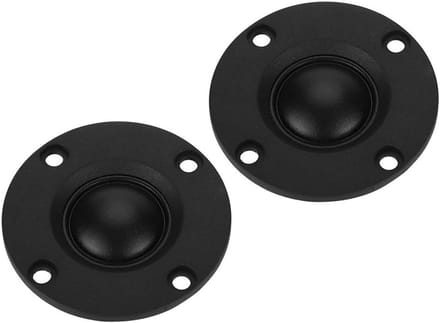 Hoge Kwaliteit Tweeter Luidspreker Set - 5 cm Zijden Koepel - Geschikt voor Hifi Audio Systemen