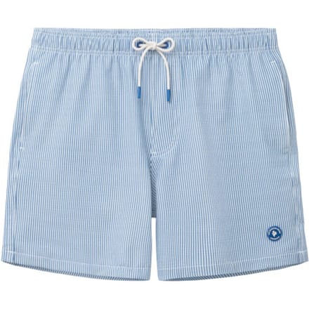Shiwi Zwembroek Pete Seersucker Blue Stripe - Maat L - Heren