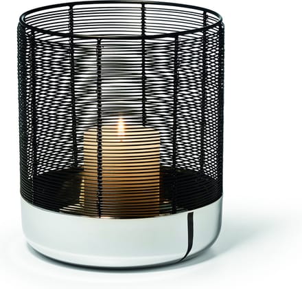 Philippi LUNA Windlicht - Staal - Zwart