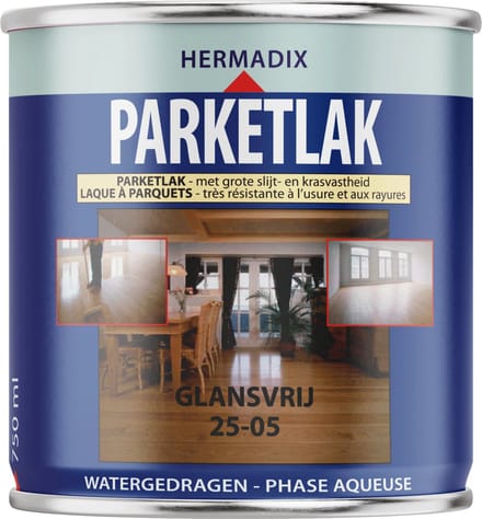 Hermadix Parketlak Glansvrij 25-5  750 ml.