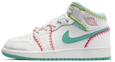 Air Jordan 1 Mid Multi Knit (GS) - Maat 35.5