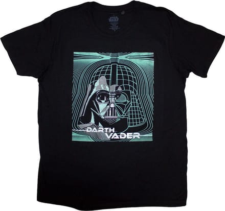 Disney Star Wars - Vader Grid Mask Heren T-shirt - M - Zwart