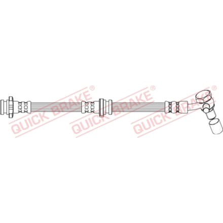Remleiding QUICK BRAKE 50.748X, links