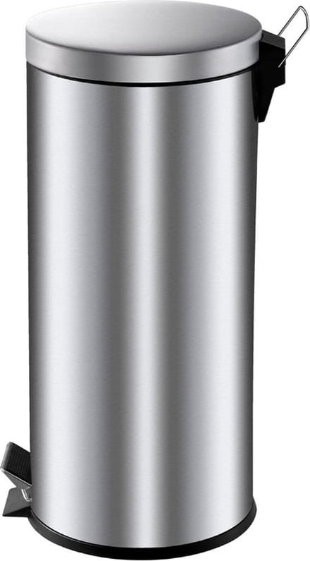 V-Part - Pedaalemmer 30 liter - Stainless steel - RVS - Prullenbak