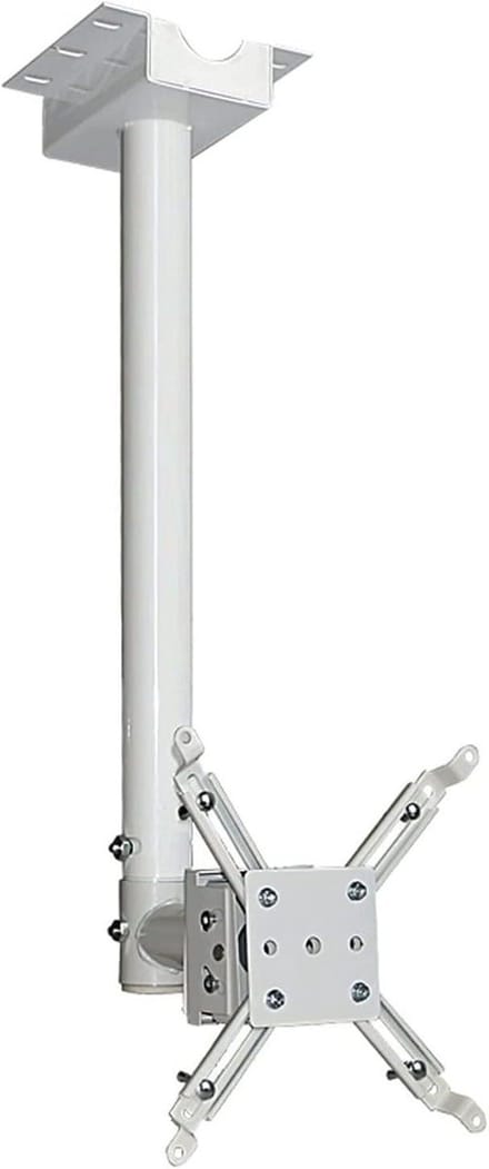Projector Beugel - Beamer Montage - Presentaties Geven - Intrekbare Standaard - 165 cm - Zilver