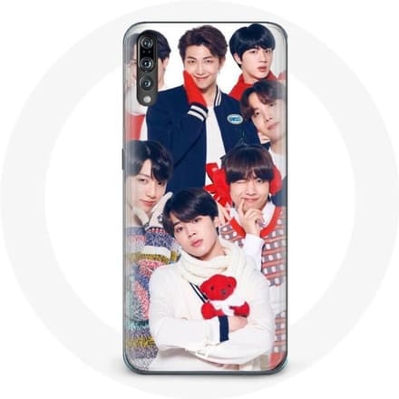 Coque pour Huawei P20 BTS Affiche Memebers Cadeau de Noël 2023