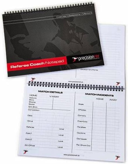 Precision - Scheidsrechter Notitieboek A4 - voetbal
