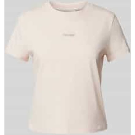 Regular fit T-shirt met labelpatch