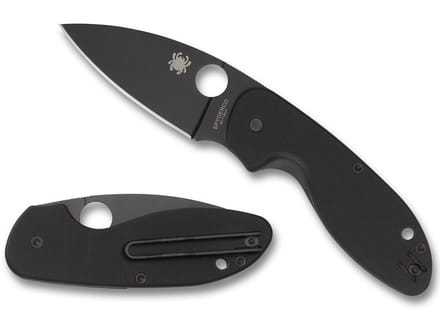 Spyderco Zakmes Efficient Black / Black 8Cr13MoV PE