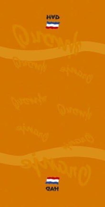 Multifunctioneel Sjaal - Halsdoek Bandana - Bescherming Hoofd - Elastisch Ademend - One Size - Oranje Holland
