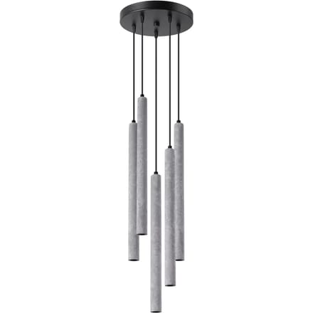 Hanglamp Sollux Lighting Pastelo 5P