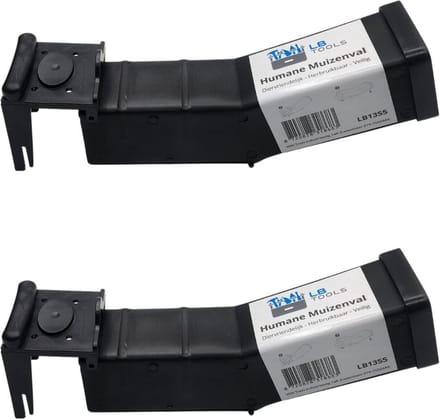 LB Tools - Set van twee herbruikbare humane muizenval voor een diervriendelijke oplossing.