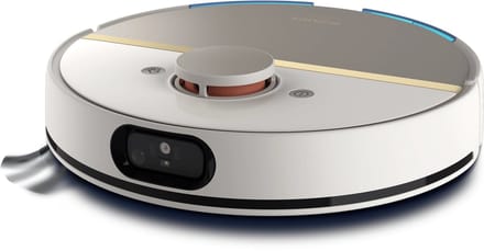 Philips HomeRun Aqua 7000 Series XU7000/02 - Robotstofzuiger met Dweilfunctie - Wit / Goud - App Connected