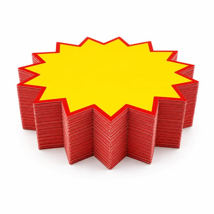 S&D | Papieren notitie bordjes - Groot - 100 stuks - Aanbieding