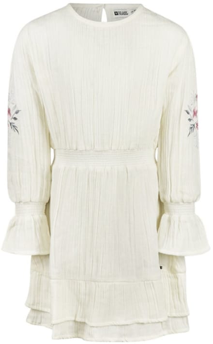 No Way Monday - Jurk - Off White - Bloemenprint - Maat 134