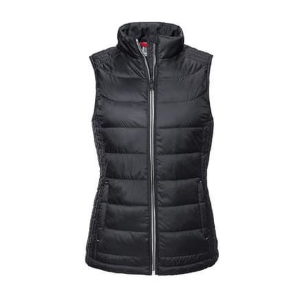 Russell Dames/dames Nano Body Warmer (Zwart)
