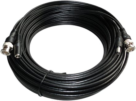 Combikabel Mini Coax BNC RG59 (Video) + Voeding 30 meter