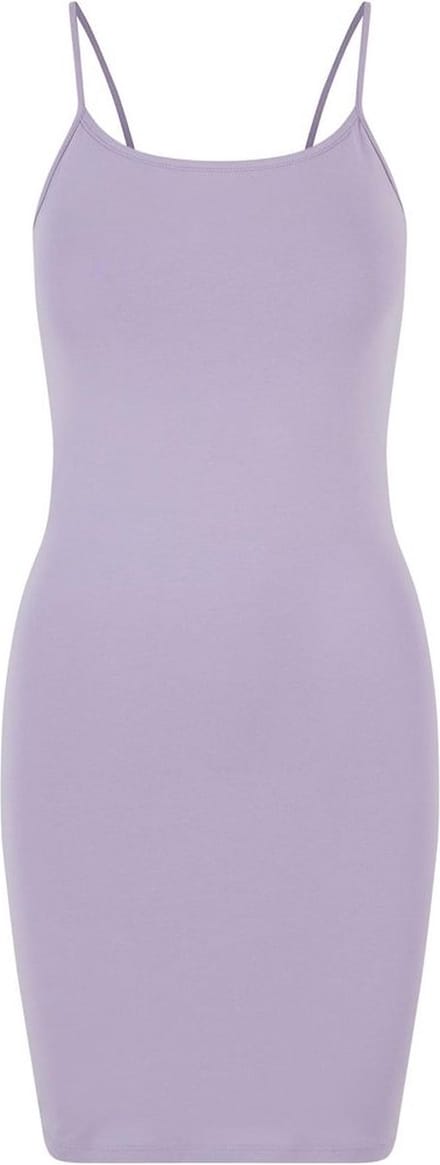 Urban Classics - Stretch Jersey Slim Korte jurk - XL - Lila