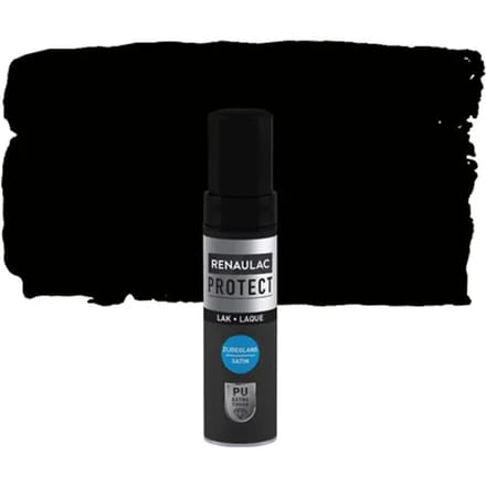 Renaulac Buitenlak Protect - Gitzwart - Zijdeglans - 12ml