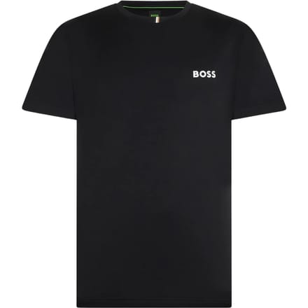 Boss Heren T-Shirt Zwart 50554543/001 Ts Toc Spin Training