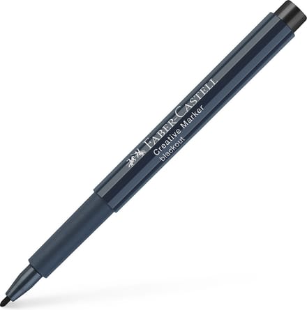 Faber-castell marker creatief - black out