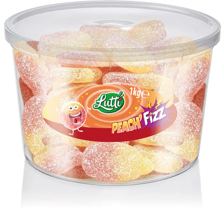 Lutti Peach’Fizz silo 1kg