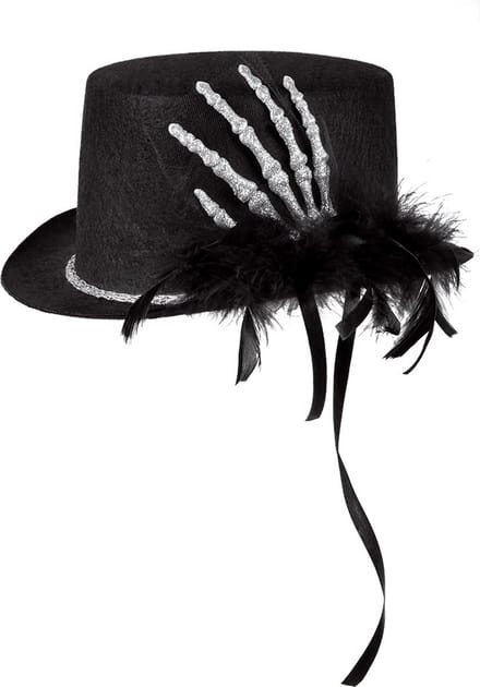 Boland - Hoed Silver claw - 58 - Volwassenen - Vrouwen - Halloween accessoire - Horror