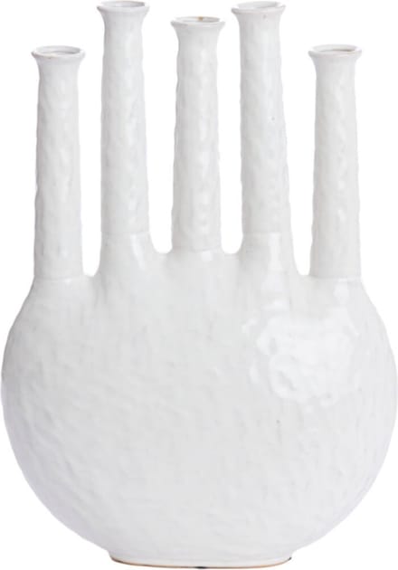 Light & Living - Vaas BEKAPO - 34x14x48cm - Wit